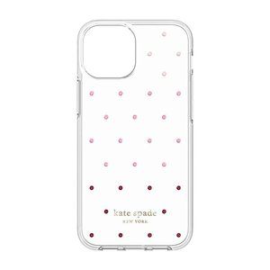 Kate Spade NY Protective Hardshell Case for iPhone 13 - Pin Dot Ombre